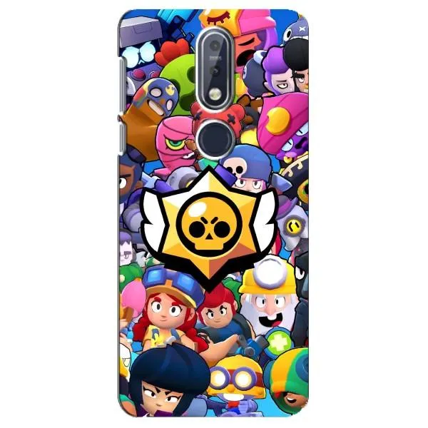 Чехол с принтом «Лого Brawl Stars» для Nokia 7.1 (2018) Чехол с принтом «Лого Brawl Stars» для Nokia 7.1 (2018)