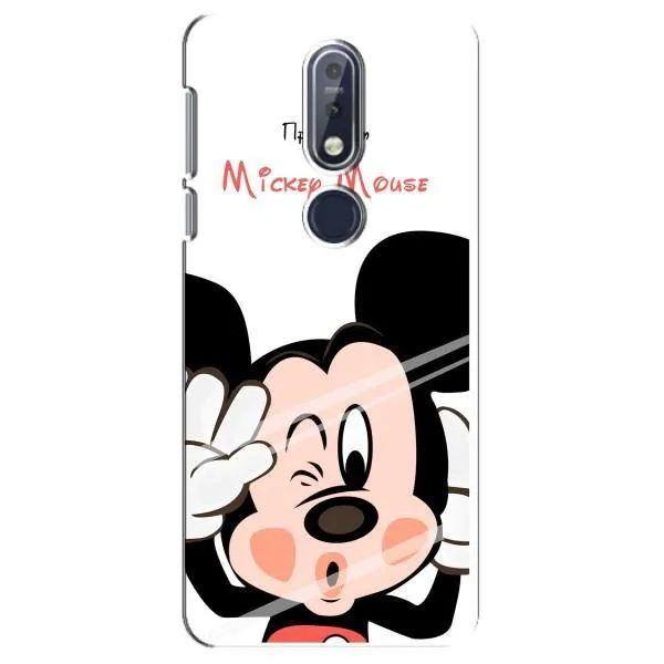 Чехол с принтом «Маус Микки» для Nokia 7.1 (2018)