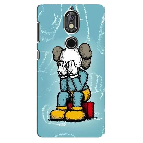 Чехол с принтом «Плач Bearbrick» для Nokia 7