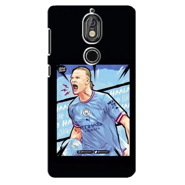 Чехол с принтом «гол Эрлинг Холланд» для Nokia 7