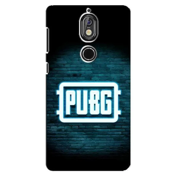Чехол с принтом «Лого PUBG» для Nokia 7