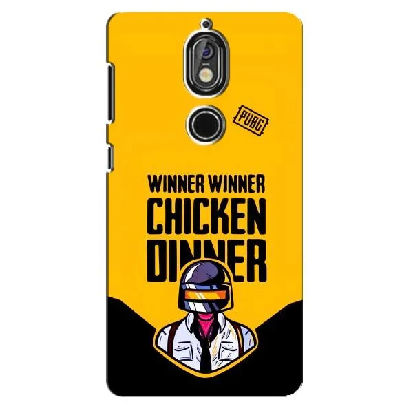 Чехол с принтом «Pubg шлем» для Nokia 7