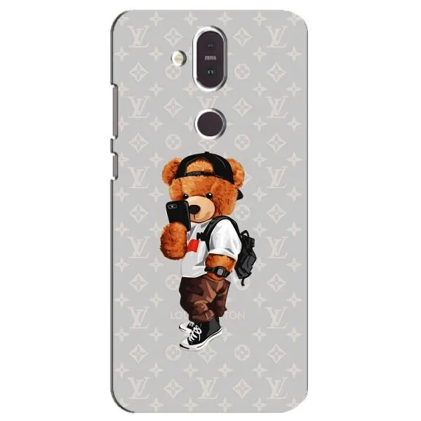 Чехол с принтом «Мишка Луи» для Nokia 8.1 (2018)
