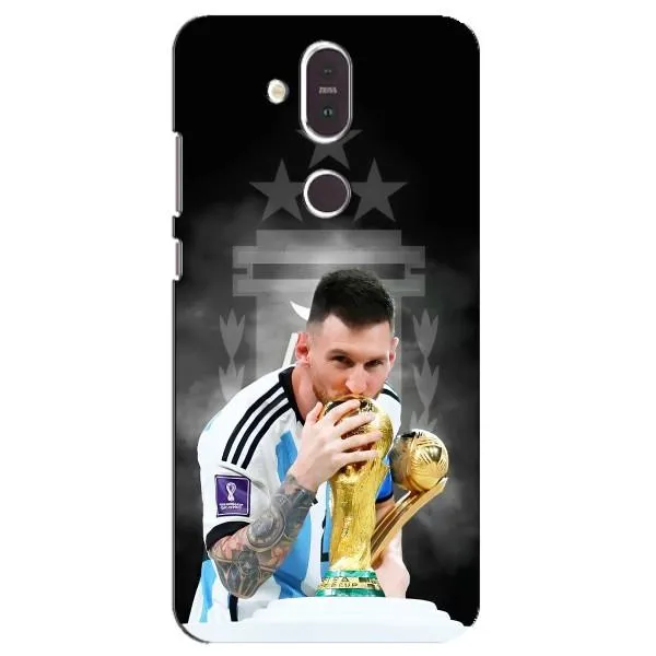 Чехол с принтом «Месси Чемпион» для Nokia 8.1 (2018)