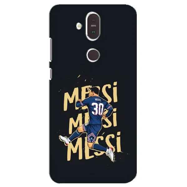 Чехол с принтом «Messi ПСЖ» для Nokia 8.1 (2018)