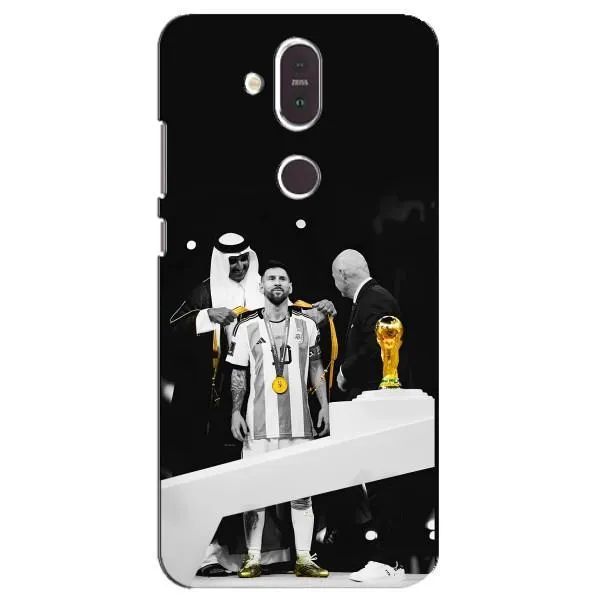 Чехол с принтом «Месси в накидке» для Nokia 8.1 (2018)