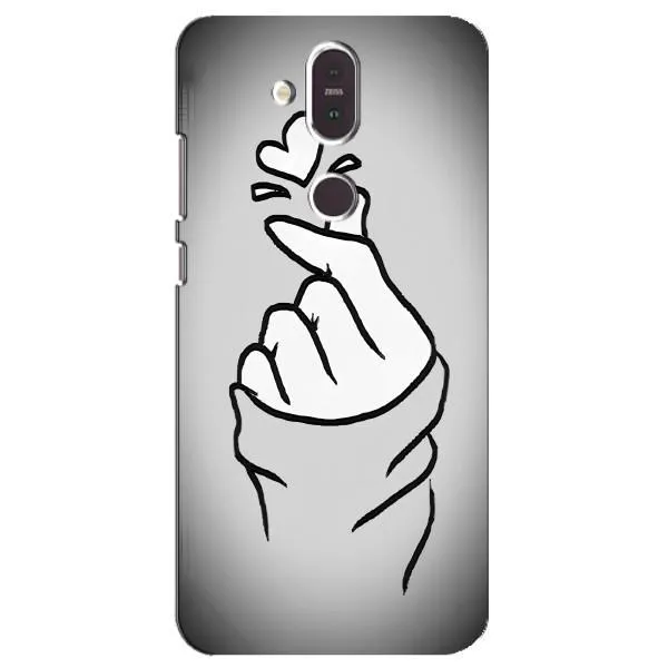 Чехол с принтом «Значок Love» для Nokia 8.1 (2018) Чехол с принтом «Значок Love» для Nokia 8.1 (2018)
