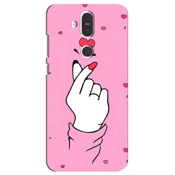Чехол с принтом «Знак Love» для Nokia 8.1 (2018) Чехол с принтом «Знак Love» для Nokia 8.1 (2018)