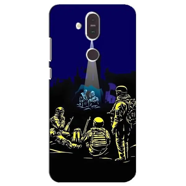 Чехол с принтом «Рождество в Украине» для Nokia 8.1 (2018)