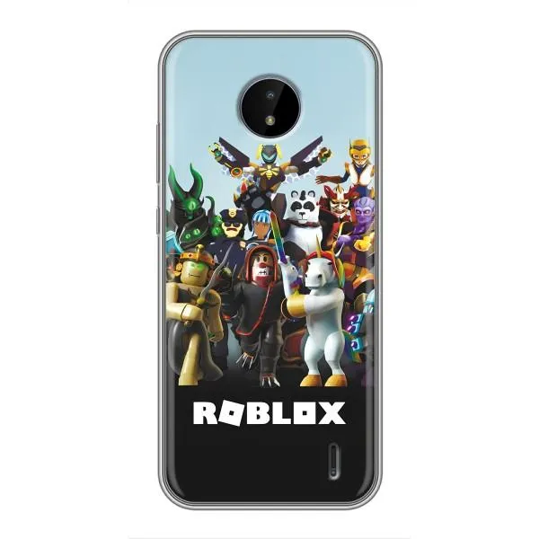 Чехол с принтом «ROBLEX» для Nokia C10 Чехол с принтом «ROBLEX» для Nokia C10