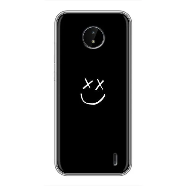 Чехол с принтом «Смайл» для Nokia C10