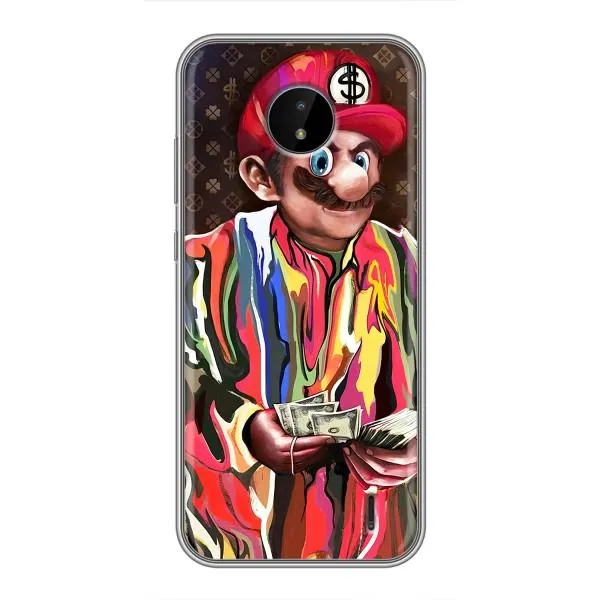 Чехол с принтом «Mario LV» для Nokia C20 Plus Чехол с принтом «Mario LV» для Nokia C20 Plus