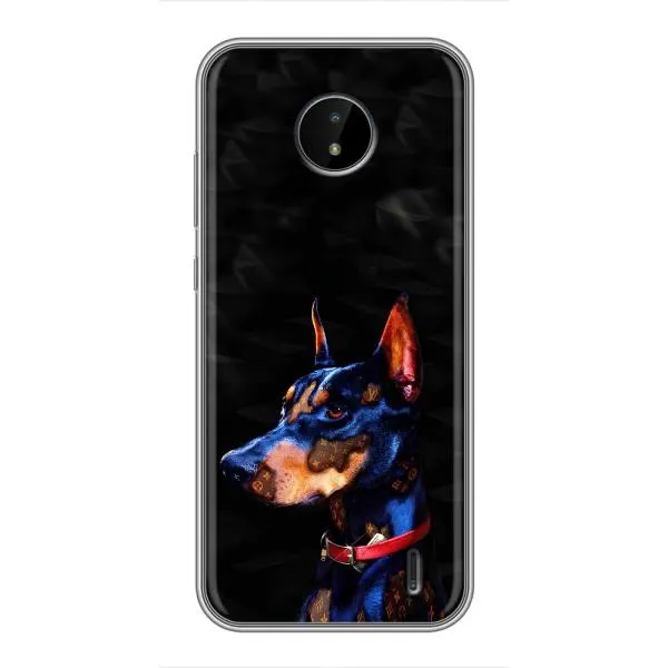 Чехол с принтом «Собака» для Nokia C20 Plus