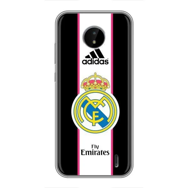 Чехол с принтом «Лого Real Madrid» для Nokia C20 Plus
