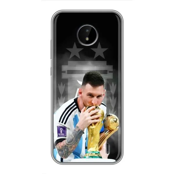 Чехол с принтом «Месси Чемпион» для Nokia C20