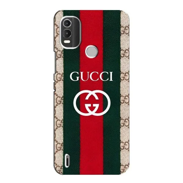 Чехол с принтом «Gucci дизайн» для Nokia C21 Plus