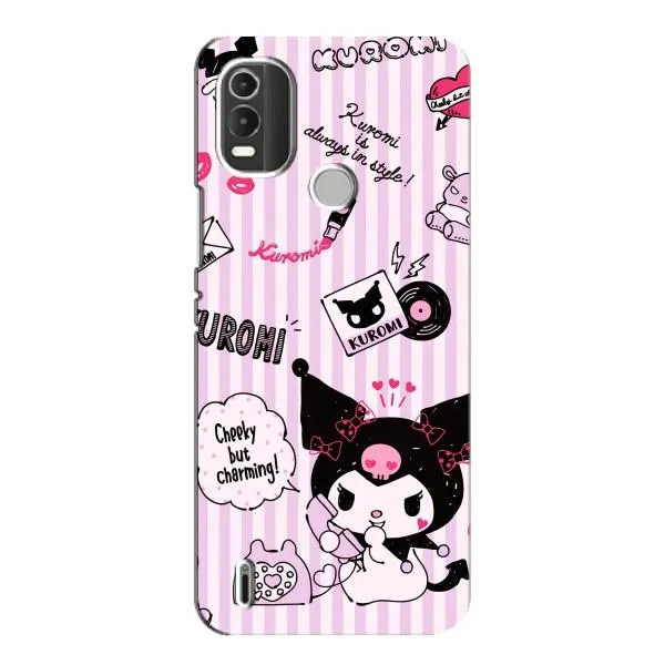 Чехол с принтом «Куроми сидит» для Nokia C21 Plus Чехол с принтом «Куроми сидит» для Nokia C21 Plus