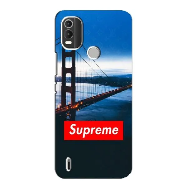 Чехол с принтом «Стиль Supreme» для Nokia C21 Plus Чехол с принтом «Стиль Supreme» для Nokia C21 Plus