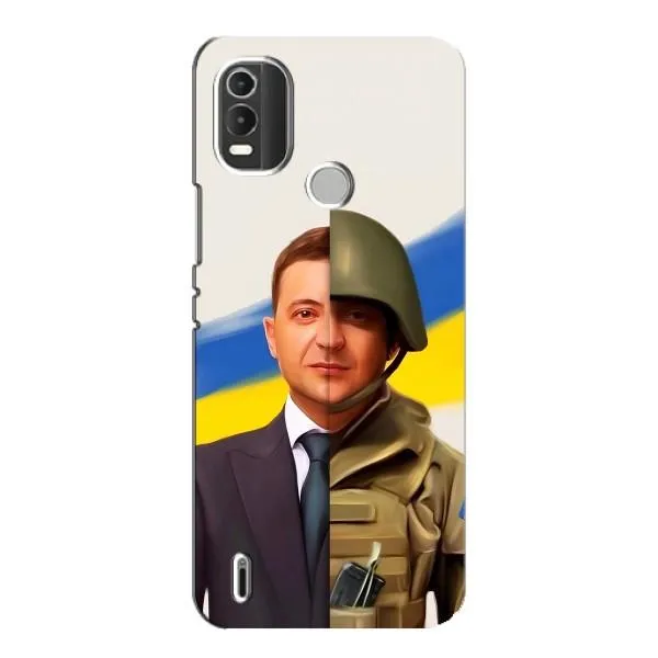 Чохол з принтом «Зеленский солдат» для Nokia C21 Plus Чохол з принтом «Зеленский солдат» для Nokia C21 Plus