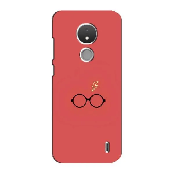 Чехол с принтом «шрам и очки» для Nokia C21
