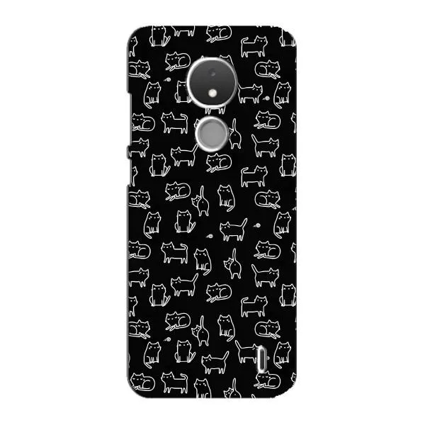 Чехол с принтом «Меленькие котики» для Nokia C21