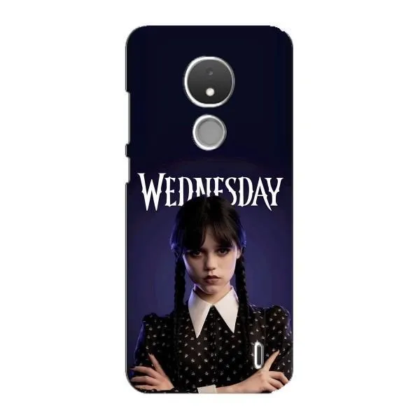Чехол с принтом «Wednesday» для Nokia C21