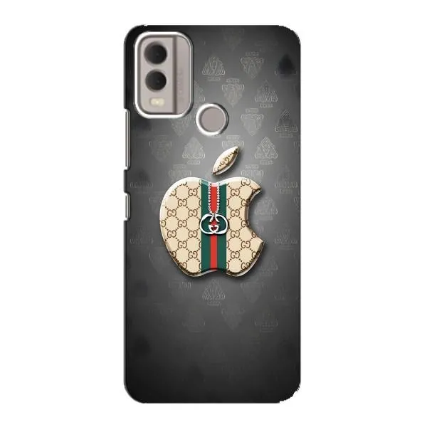 Чехол с принтом «Apple gucci» для Nokia C22 Чехол с принтом «Apple gucci» для Nokia C22