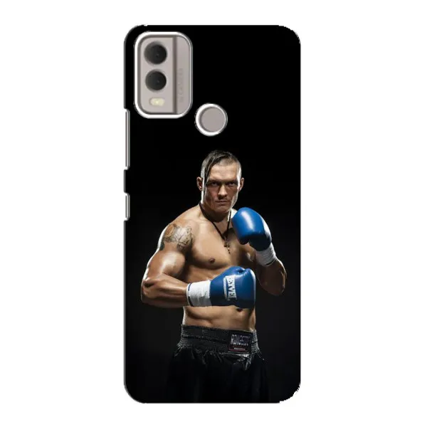 Чехол с принтом «Боксер Усик» для Nokia C22 Чехол с принтом «Боксер Усик» для Nokia C22