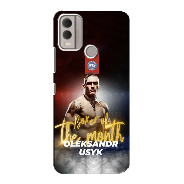 Чехол с принтом «Olexandr Usyk» для Nokia C22 Чехол с принтом «Olexandr Usyk» для Nokia C22