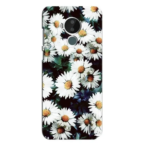 Чехол с принтом «Ромашки» для Nokia C30