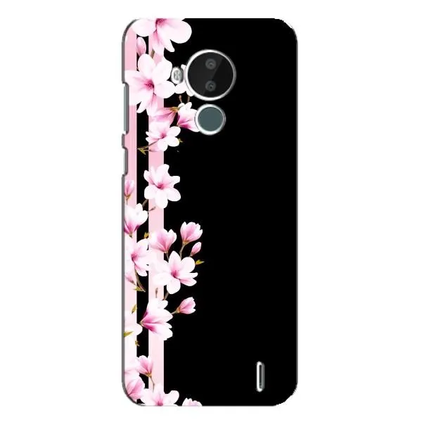 Чехол с принтом «Цветочки» для Nokia C30