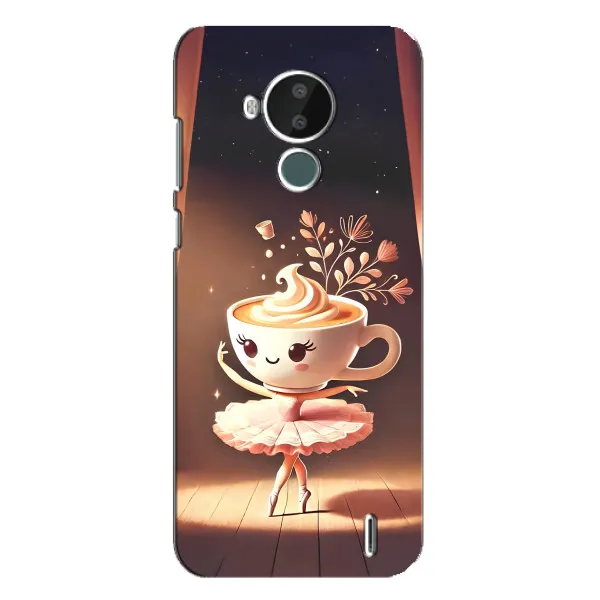 Чехол с принтом «Балерина капучина» для Nokia C30