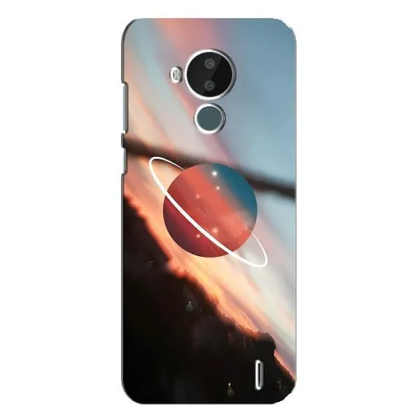Чехол с принтом «Сатурн» для Nokia C30 Чехол с принтом «Сатурн» для Nokia C30