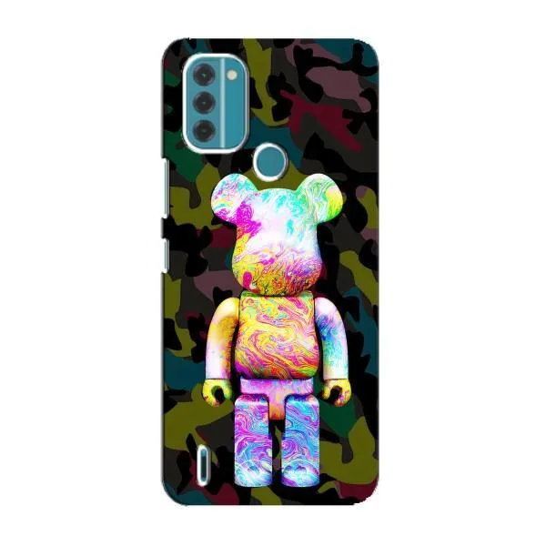 Чехол с принтом «Яркий Bearbrick» для Nokia C31