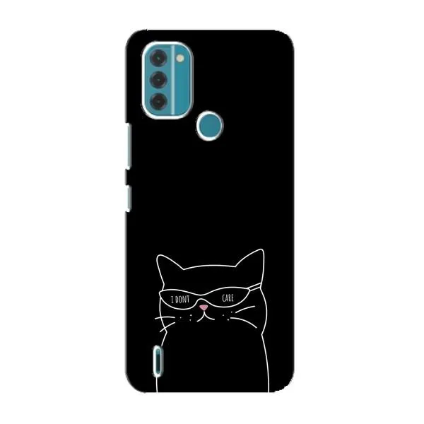 Чехол с принтом «Равнодушный кот» для Nokia C31 Чехол с принтом «Равнодушный кот» для Nokia C31