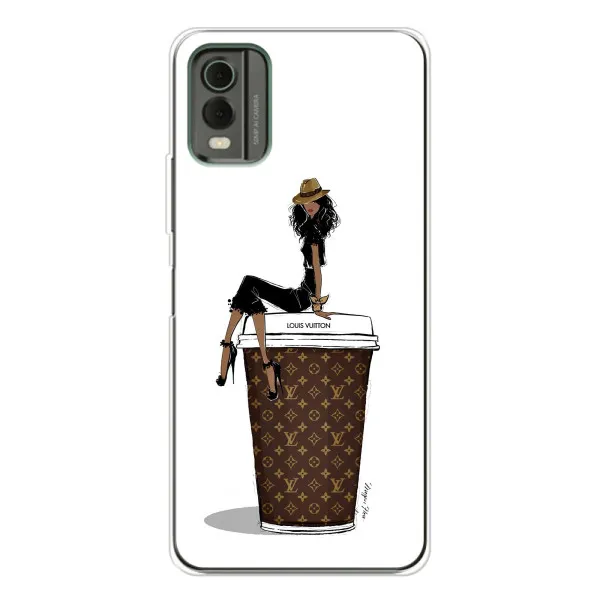 Чехол с принтом «кофе LOUIS VUITTON» для Nokia C32
