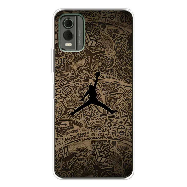 Чехол с принтом «Logo Jordan» для Nokia C32