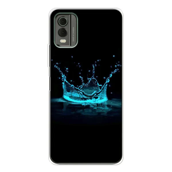 Чехол с принтом «Капля короны» для Nokia C32 Чехол с принтом «Капля короны» для Nokia C32