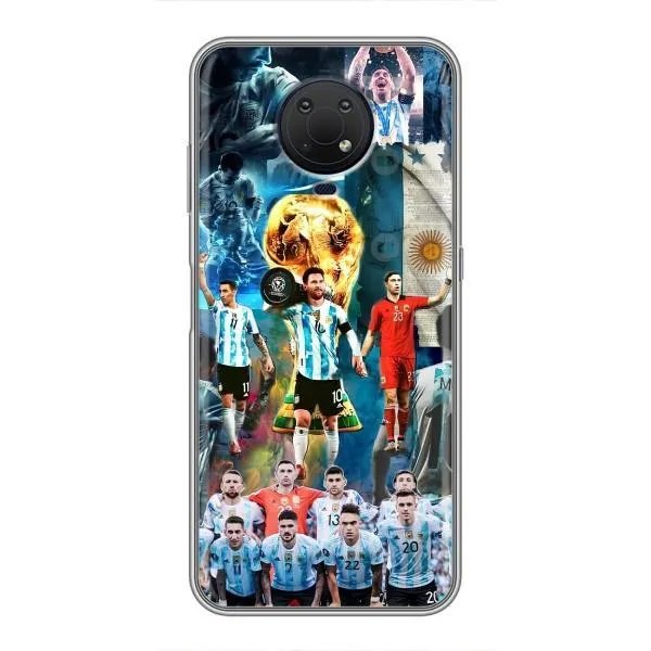 Чехол с принтом «Аргентина Месси» для Nokia G10