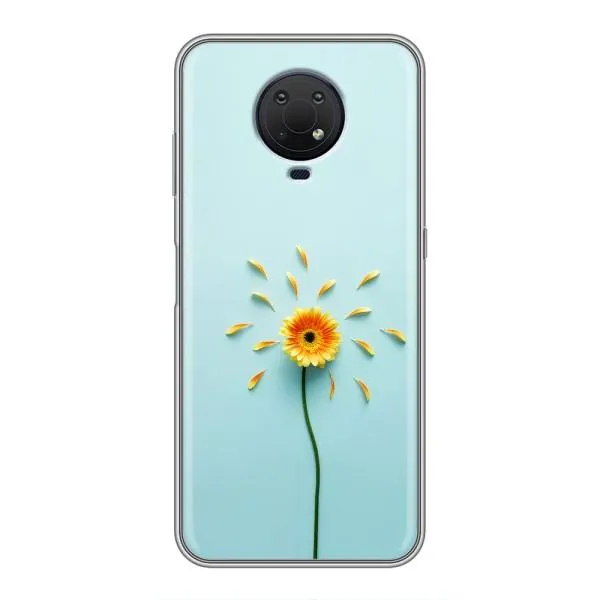 Чехол с принтом «Желтый цветок» для Nokia G10 Чехол с принтом «Желтый цветок» для Nokia G10