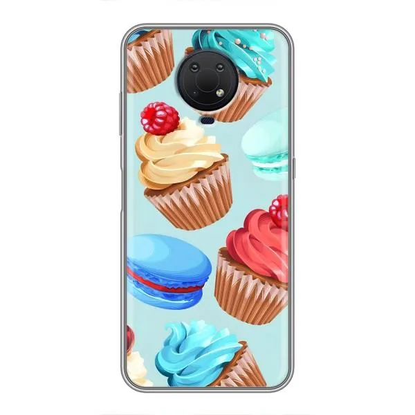 Чехол с принтом «Кексики» для Nokia G10 Чехол с принтом «Кексики» для Nokia G10