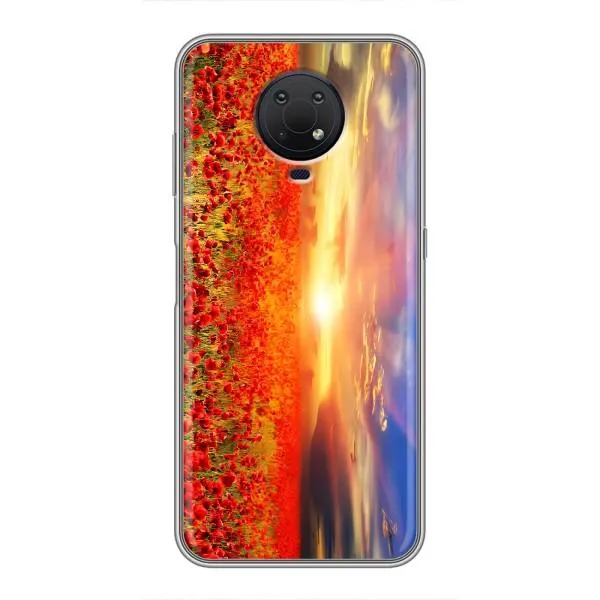 Чехол с принтом «Поле тюльпанов» для Nokia G10 Чехол с принтом «Поле тюльпанов» для Nokia G10