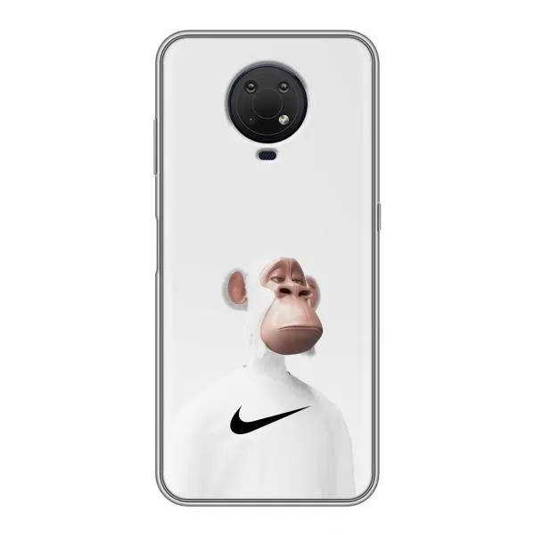 Чехол с принтом «обезьяна NFT Nike» для Nokia G10 Чехол с принтом «обезьяна NFT Nike» для Nokia G10
