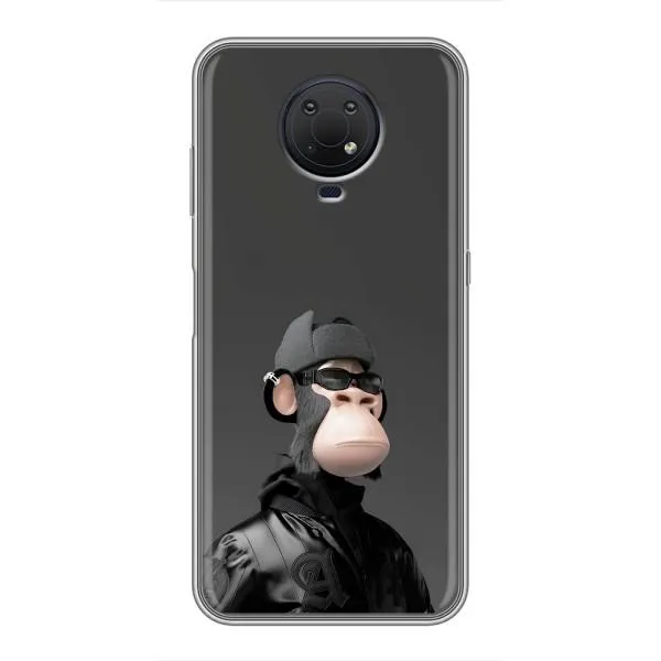 Чехол с принтом «стильная обезьяна NFT» для Nokia G10 Чехол с принтом «стильная обезьяна NFT» для Nokia G10