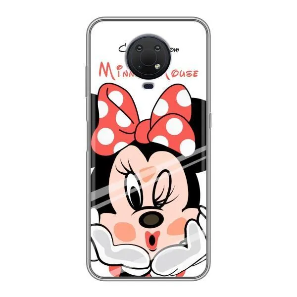 Чехол с принтом «Маус Минни» для Nokia G10