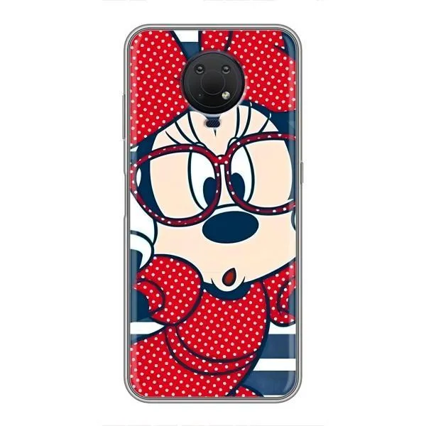 Чехол с принтом «Маус в очках» для Nokia G10