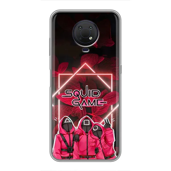 Чехол с принтом «Охранники Игра кальмара» для Nokia G10 Чехол с принтом «Охранники Игра кальмара» для Nokia G10