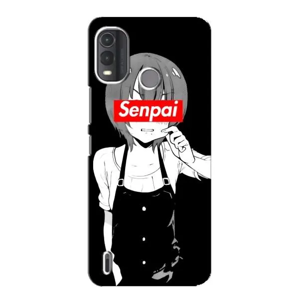 Чехол с принтом «Senpai» для Nokia G11 Plus