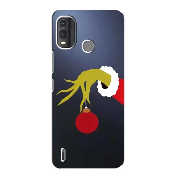 Чехол с принтом «Гринч с игрушкой» для Nokia G11 Plus