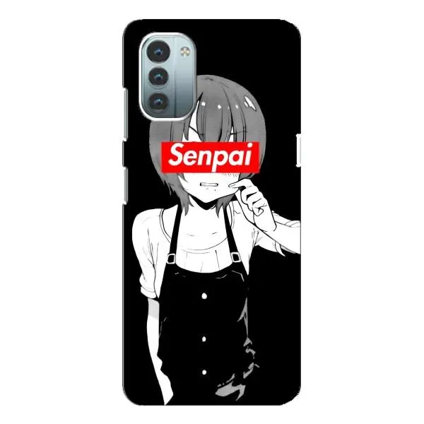 Чехол с принтом «Senpai» для Nokia G11